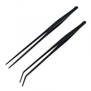 Sunrain Aquarium Pinces À Épiler En Acier Inoxydable Pinces Droites Et Incurvées Ensemble Compatible Avec Fish T - Neuf