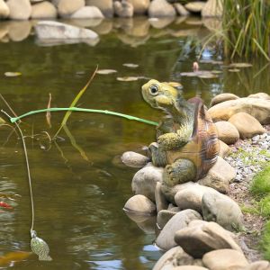 MEVRONISSHOP-Decoration Bassin Exterieur Tortue, Tortue Decoration Jardin Exterieur, Statue Jardin, Convient &agrave; D&eacute;coration des Jardins, &agrave; l'am&eacute;nagement des Balcons et aux Ornements Bureau - Neuf