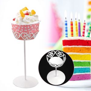 Hjlian Support A Gateaux En Metal, Joli Presentoir A Desserts Pour Mariage, Anniversaire (Yz1812) - Neuf