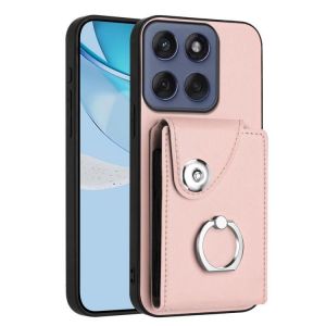 Étui Porte-Cartes Pour Motorola Edge 60 Fusion / Edge 60 Organ - Rose - Neuf