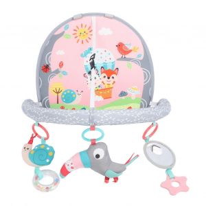 Jouet de si&egrave;ge arri&egrave;re de voiture de b&eacute;b&eacute; Jouet d'arche d'activit&eacute; infantile de voyage &eacute;ducatif r&eacute;glable pour le nouveau-n&eacute; de 0 &agrave; 1 ans - Neuf