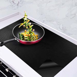 AYUHR-52 x 78CM Tapis de Protection Plaque Cuisson Induction, Protege Plaque Induction Silicone, Tapis de Cuisson à Induction en Silicone Protection, la Chaleur Anti Rayures Non Slip pour Plaque Indu - Neuf