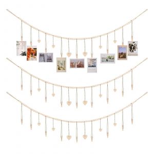 3 R&eacute;glez Le Bobo De La Pendaison D'affichage Des Photos De Maison De Chambre &Agrave; Coucher De D&eacute;coration - Neuf