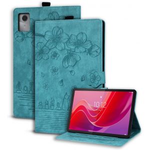 Coque pour Lenovo Tab M11 11 Pouces 2024 (TB330) Housse ?tui de Protection avec Support Fonction, ?tui &iquest;&iquest; Rabat avec Porte-Pencil pour Lenovo Tab M11 Vert Clair - Neuf