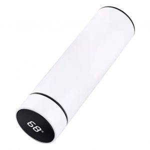 Hjlian Bouteilles D'eau Isothermes De 500 Ml, Doublure En Acier Inoxydable 304, Fond En Silicone, Tasse Isotherme Portable Pour Un Usage Quotidien, Blanc - Neuf