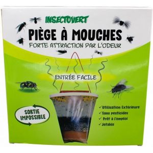 Kalanka-Sac &Agrave; Mouches 2,5l Pour &Eacute;levage &iquest; Pi&egrave;ge &Agrave; Mouches Efficace Usage Ext&eacute;rieur, Avec Un App&acirc;t Tr&egrave;s Odorant, Utilisation Loin Des Habitations, Grande Capacit&eacute; &iquest; Pour &Eacute;levages, Fermes, Jardins - Neuf