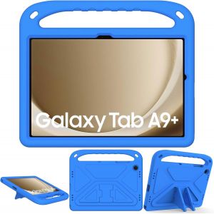 Coque Enfant pour Samsung Galaxy Tab A9 Plus 2023 SM-X210/ SM-X216B (11 Pouces), Bleu - Neuf
