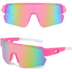 Ershi-Lunette De Soleil Sport Polarisée, Lunettes De Cyclisme Homme Femme Cyclisme Lunette Protection Uv400 Lunette De Soleil Pour[546] - Neuf