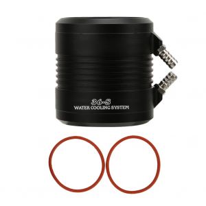 Kit de gaine de refroidissement a eau pour pieces de bateau radiocommandees Traxxas Blast Feilun 3660 3670 (noir S) - Neuf