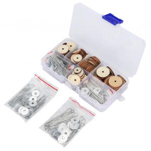 50 Set Poup&eacute;e Articulations Bricolage Artisanat Jouet Accessoires Mobile Engage Boulon Ours En Peluche Fabrication Fournitures - Neuf