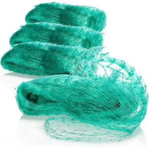 Filet de Protection 4X pour Le Jardin - Housse de Protection pour Plates-Bandes, arbustes, Arbres fruitiers - tr&egrave;s Fin Contre Les Oiseaux - 2 x 5 m chacun (04 pi&egrave;ces - Maille Extra Fine) - Neuf