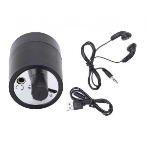 o Dispositif d'écoute électronique Amplificateur de son de haute précision Appareil d'écoute murale avec écouteur pour les tests de fuite d'eau et de gaz - Neuf