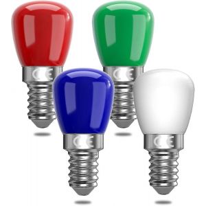 E14 Rgbw Led Ampoule 3w Lumière Changeante De Couleur Pour Halloween Noël Party Bar Festival Ac220-240v - Neuf