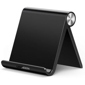 Support T&iquest;&iquest;l&iquest;&iquest;phone Bureau R&iquest;&iquest;glable Pose Smartphone Portable Pliable Compatible avec iPhone 16 Plus Pro Max 15 14 13 12 Galaxy S24 Ultra S23 S22 S21 Pixel 8 7 (Noir) - Neuf