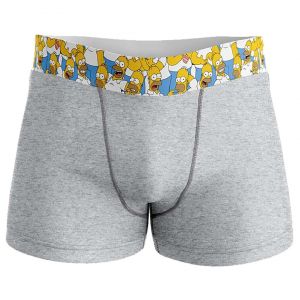Boxer No Publik Featuring Simpsons Homme Confort Et Fantaisie En Coton -Assortiment Modèles Photos Selon Arrivages- 15317 En Coton - Neuf