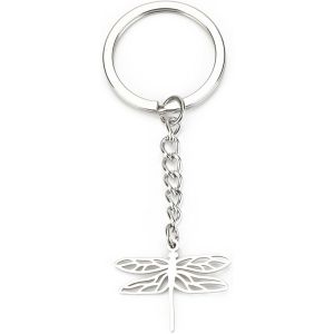 Kal-Porte-Cl&eacute;s &Eacute;l&eacute;gant Avec D&eacute;coration De Libellule, Un Superbe Cadeau Pour Les Femmes, Parfait Comme Cadeau D'anniversaire Pour Une Petite Amie, Un Cadeau Pour Les S?U.S Et Un Cadeau Pour Toute Occa - Neuf
