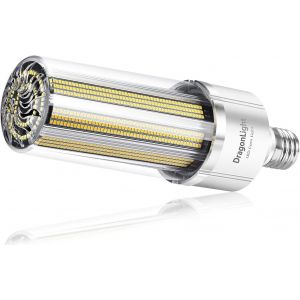 Lot De 2 Ampoules Led Ultra Lumineuses 50w (Remplace 400w) ¿ 3000k Blanc Chaud 5000lm E27/E40 Edison Led Pour Éclairage Commercial ¿ Garage, Atelier, Cour. - Neuf