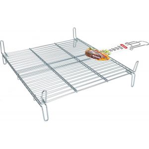 Ulteronixshop-ALPGRILL &iquest; Double Grille pour Barbecue de 50 x 50 cm - Neuf