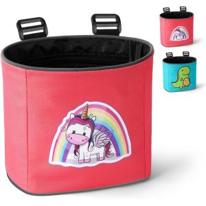 Kal-Panier De Vélo, Tissu Oxford Imperméable 210d Panier Velo Enfant, Amovible Accessoires Vélo Avec Bande Réfléchissante, Convient Au Scooter De Tricycle De Vélo D'équilibre Pour Enfants - Neuf