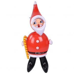 Fournitures De Noel Cadeaux Pour Enfants Jouets Gonflables Pere Noel Avec La Main Gauche Tenant Une Canne Pour Les Enfants Jouer Jouet Gonflable Pere Noel - Neuf