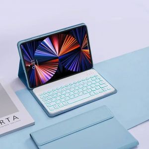 &Eacute;tui Pour Clavier R&eacute;tro&eacute;clair&eacute; Pour Lenovo Legion Y700 4e G&eacute;n&eacute;ration,Housse Pour Tablette Legion Y700 4e G&eacute;n&eacute;ration Tb322fc 8.8 Pouces Funda.Misty Blue.Allemand - Neuf