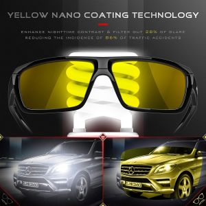 Tianyi-Lunettes De Soleil Polarisées Pour Homme De Conduite 100% Anti Uv400 Cyclisme Pêche Lunettes Uv400 Cat 3 Ce - Neuf