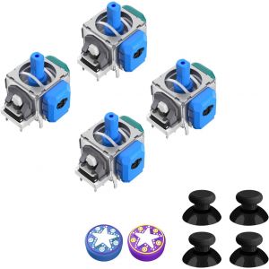 Joystick Electromagn&eacute;tique de Remplacement pour Manette Xbox Series X/S,Accessoires de R&eacute;paration de Stick Anti-Drift pour Manette Xbox Series X/S-2 Paires - Neuf