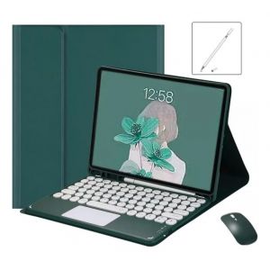 Étui Clavier Tactile Pour Galaxy Tab S9+ Plus/S9 Fe 12.4 - Neuf