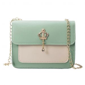 Sac de messager pour les Femmes Vert Occasionnels de la Mode Sac à main Fourre-tout avec des Compartiments Bandoulière Réglable - Neuf