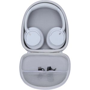 LORANKA-Dur &Eacute;tui Housse Cas Compatible avec Sony WH-CH720N WH-CH520 WH-XB910N WH-CH710N WH-CH510 WH-H900N WH-CH700N WH-H910N Casque Bluetooth sans Fil (Gris) - Neuf