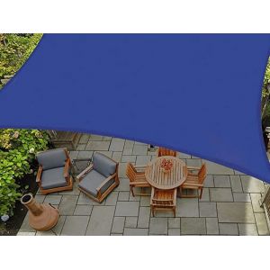 Voile D'ombrage Imperméable 2 X 2 M, Protection Uv, Bleu - Neuf