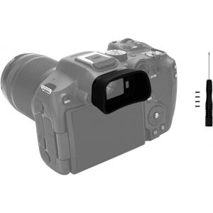 MEVRONISSHOP-illeton de vis&eacute;e en silicone souple pour appareil photo sans miroir Canon EOS R7 APS-C - Neuf