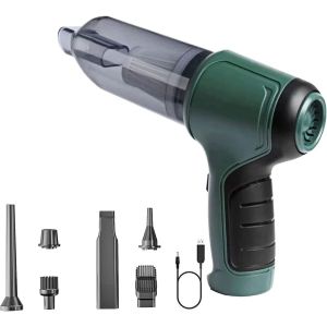 Aspirateur de voiture sans fil Itutn, aspirateur 3 en 1 Itutn, aspirateur portable multifonctionnel pour la maison, le bureau et la voiture - Neuf
