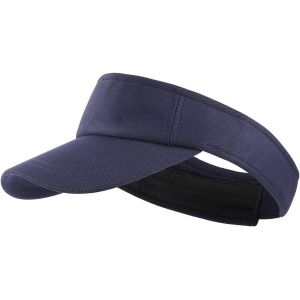 Kalanka-Casquette Visière Femme Homme Anti-Uv Visiere Soleil Unisexe Réglable Sport Cap Pour Golf Tennis Running Baseball - Neuf