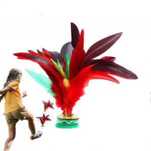 Volant Chinois, Volants De Kick, Volant En Plumes Jianzi, Equipement Sportif, Jeu De Competition Pour Les Jeux De Pieds Dans Le Parc De L'ecole - Neuf