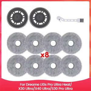 Support de balai et chiffon de nettoyage pour aspirateur L10s Pro Ultra Heat X30 Ultra X40 Ultra S30 Pro Ultra Re - Neuf
