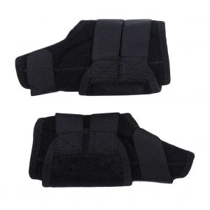 Lot De 2 Correcteurs D'oignon, Separateurs D'orteils, Correcteur D'hallux Valgus, Redresseur De Gros Orteil, Soins Des Pieds (Correcteur D'oignon Noir Pour Pied Gauche Et Droit) - Neuf
