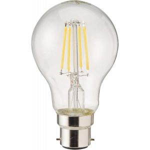 Led Star Ampoule Led À Filament Clair,Culot B22d,Blanc Froid (4000k),Forme Ampoule,Remplacement Pour Les Ampoules Conventionnelles 40w,1-Pack - Neuf