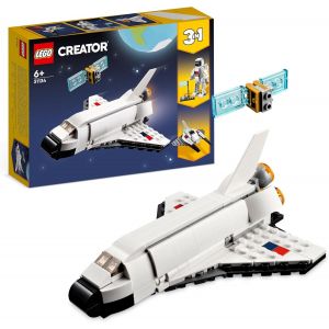 KALANKA-31134 Creator 3-en-1 La Navette Spatiale, Jouet de Navette Spatiale en Vaisseau en Figurine Astronaute, pour Enfants, Garçons et Filles Dès 6 Ans, Idée Cadeau - Neuf