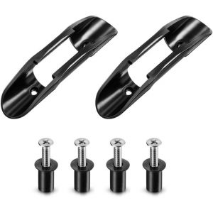 Letnerny-Lot De 2 Supports De Pagaie De Kayak Universels Pour Kayak, Montage De Pont De Bateau, Rameur De Pagaie, Clip De Pagaie Marine Pour Kayaks, Cano&euml;s, Accessoires De Kayak Avec Vis - Neuf