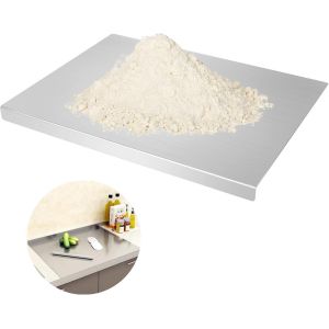 Planche &Agrave; D&eacute;couper En Acier Inoxydable 30 X 40 Cm, Planche &Agrave; D&eacute;couper De Cuisine, Planche &Agrave; D&eacute;couper Lourde Pour La Cuisson, Plan De Travail Avec Bord D'arr&ecirc;t Pour Viande, L&eacute;gumes, Cuisine, Bar - Neuf