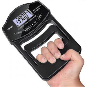 Dynamom&egrave;tre De Main Num&eacute;rique Compteur De Force De Pr&eacute;hension 180kg / 396lbs Testeur D'&eacute;cran Lcd Usb Pour La R&eacute;adaptation M&eacute;dicale De Fitness - Neuf