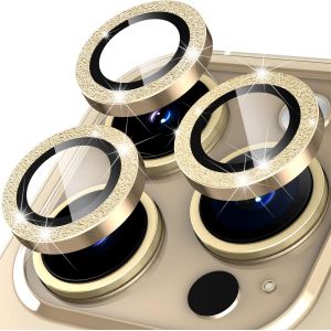 Diruite Caméra Arrière Protecteur pour iPhone 14 Pro/14 Pro Max Protecteur Photo,Verre Trempé + Alliage D'aluminium Camera Lens Protecteur pour iPhone 14 Pro/14 Pro Max Camera Protector.[H58] - Neuf
