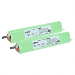 vhbw 2x Batterie remplacement pour Velux 946933, 946930 pour volet roulant de fenêtre (2200mAh, 10,8V, NiMH) - Neuf