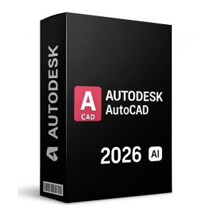 Autocad 2026 - Licence Autodesk Perp&eacute;tuelle - Activation Avie - Pc/Mac - Neuf