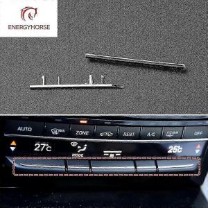 Intérieur de voiture pour Mercedes Benz Classe E W212 Console Climatisation Boutons Décoration Garniture 2008-2015 Accessoires Auto Légers E260 E300 E350 - Neuf
