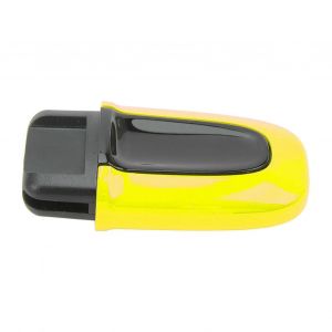 Couvercle De Porte-Clés Durable Robuste Résistant À L'usure Étui De Protection Remplacement De La Coque De Protection Pour Panamera Cayenne 911 Jaune - Neuf