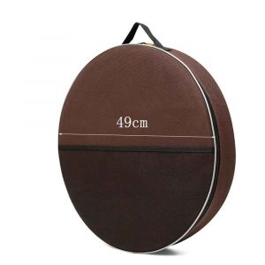 Lawaia-Sac De Pêche Gt Rond Monocouche,Sac À Dos,Sacs De Soins Du Poisson Assortis,Filet À Main-Coffee 49cm - Neuf