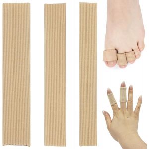 Kalanka-6 Pcs Protege Orteil En Gel Silicone Découpable, S/M/L, Tube De Coussin D'orteil, Manchon Souple Pour Ampoules, Cors, Frottements, Soulagement Douleurs Des Orteils Et Doigts Pieds Mains - Neuf