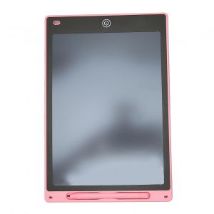 Tablette D&iquest;&Eacute;criture Lcd 10 Pouces Effa&ccedil;able R&eacute;utilisable Bloc-Notes &Eacute;lectronique Dessin Tableau D&iquest;&Eacute;criture Pour Enfants Enfant En Bas &Acirc;ge Couleur Piste Rose - Neuf
